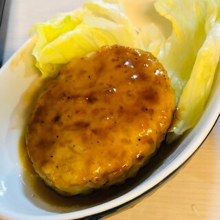 照り焼き豆腐ハンバーグ